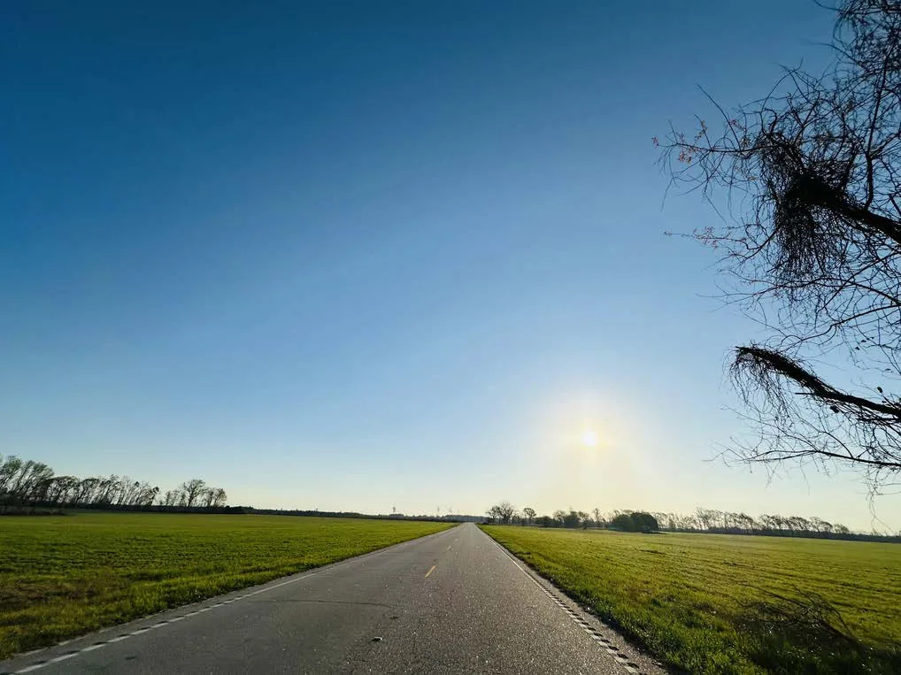 Rural America at first light